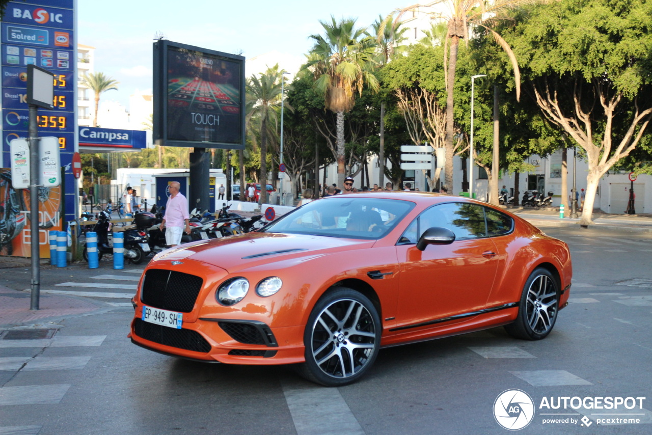 Bentley Continental Supersports Coupé 2018