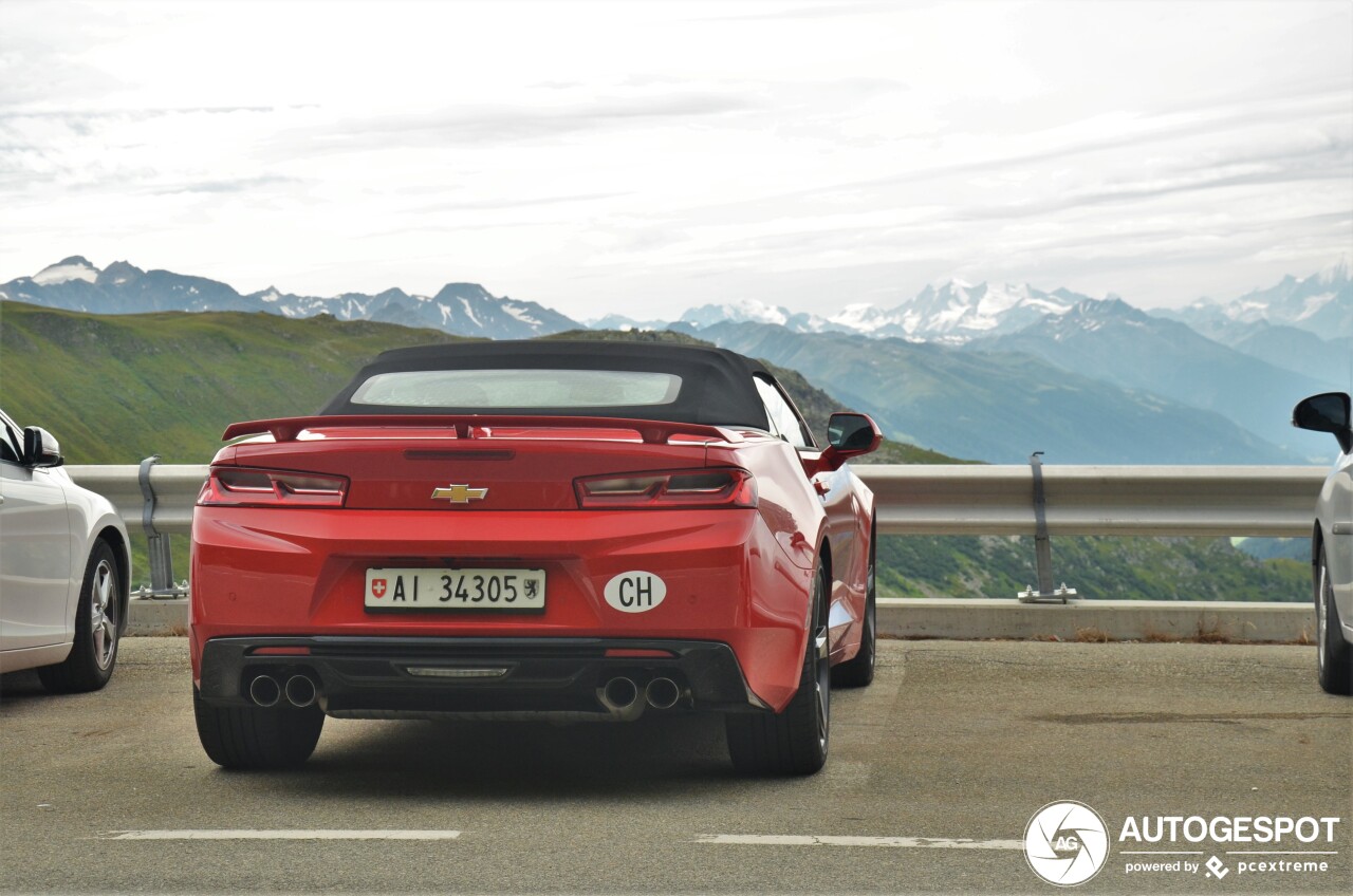 Chevrolet Camaro SS Convertible 2016