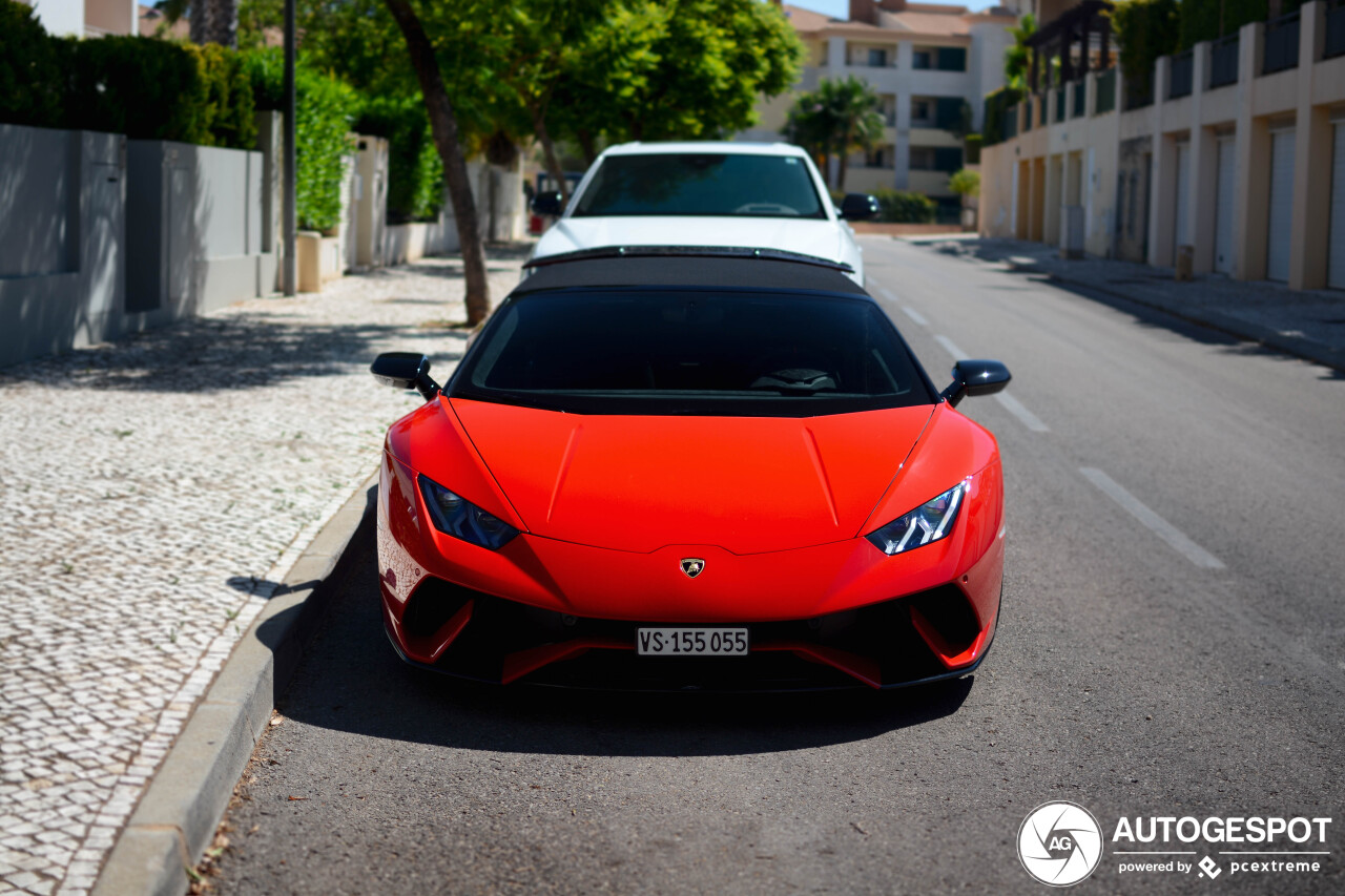 Lamborghini Huracán LP640-4 Performante Spyder