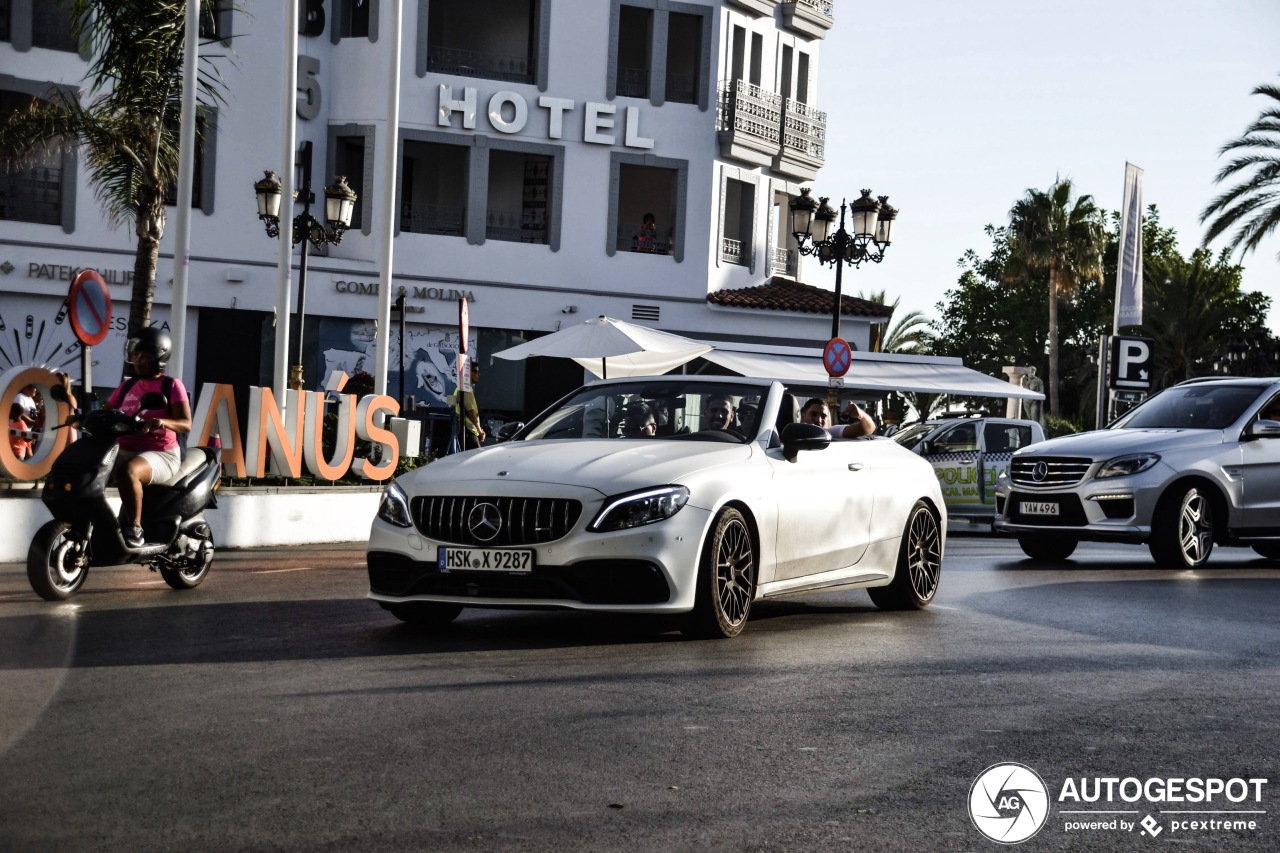 Mercedes-AMG C 63 Convertible A205 2018