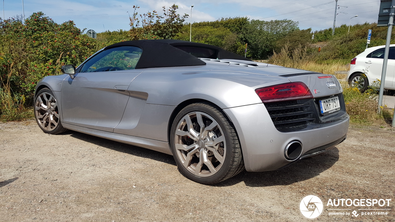 Audi R8 V10 Spyder 2013