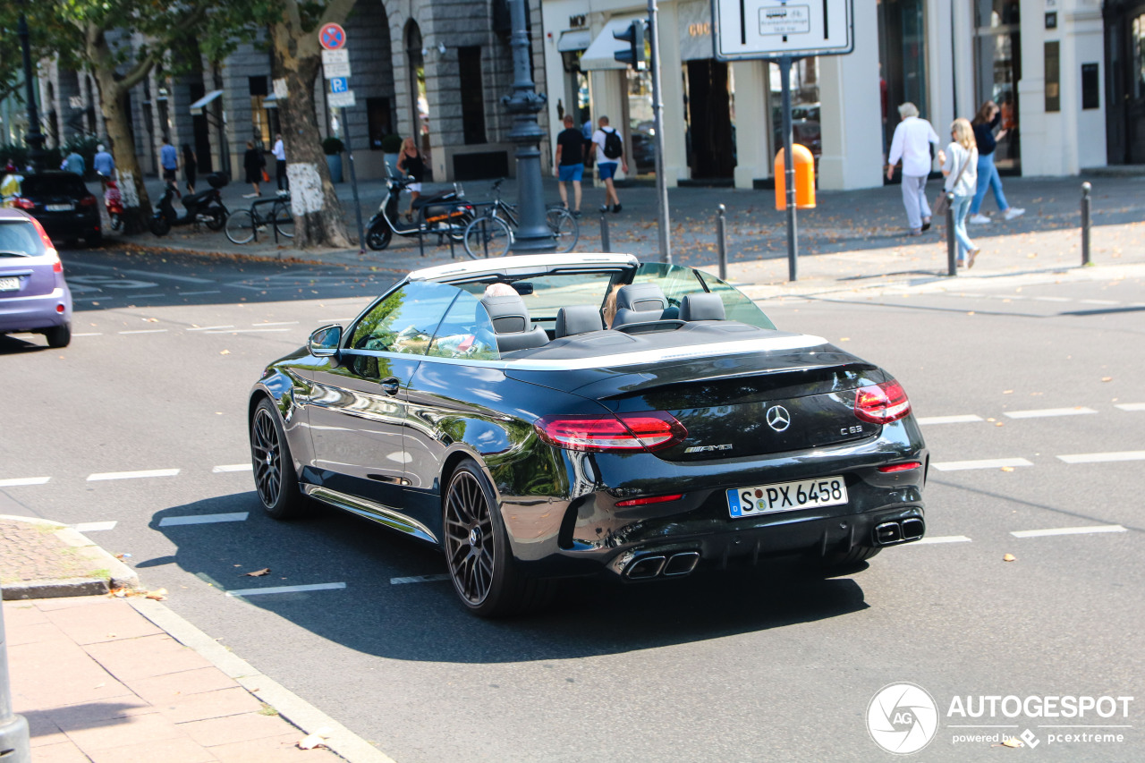 Mercedes-AMG C 63 Convertible A205 2018