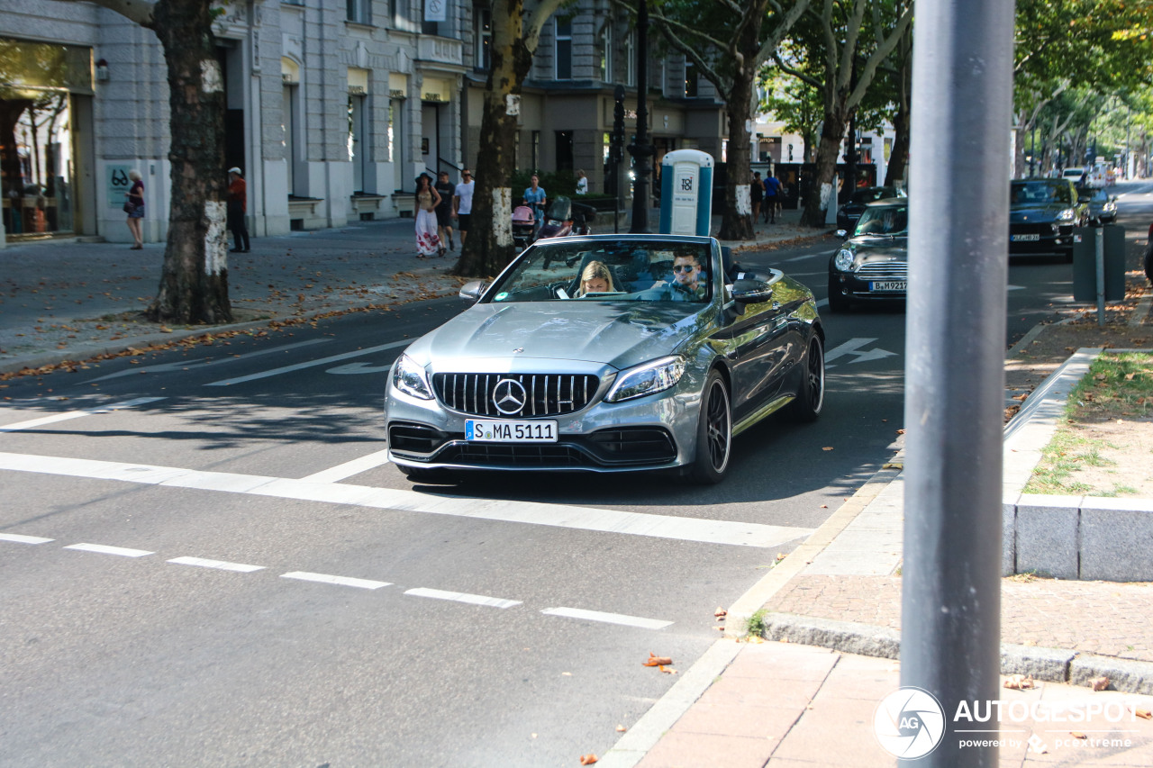 Mercedes-AMG C 63 S Convertible A205 2018