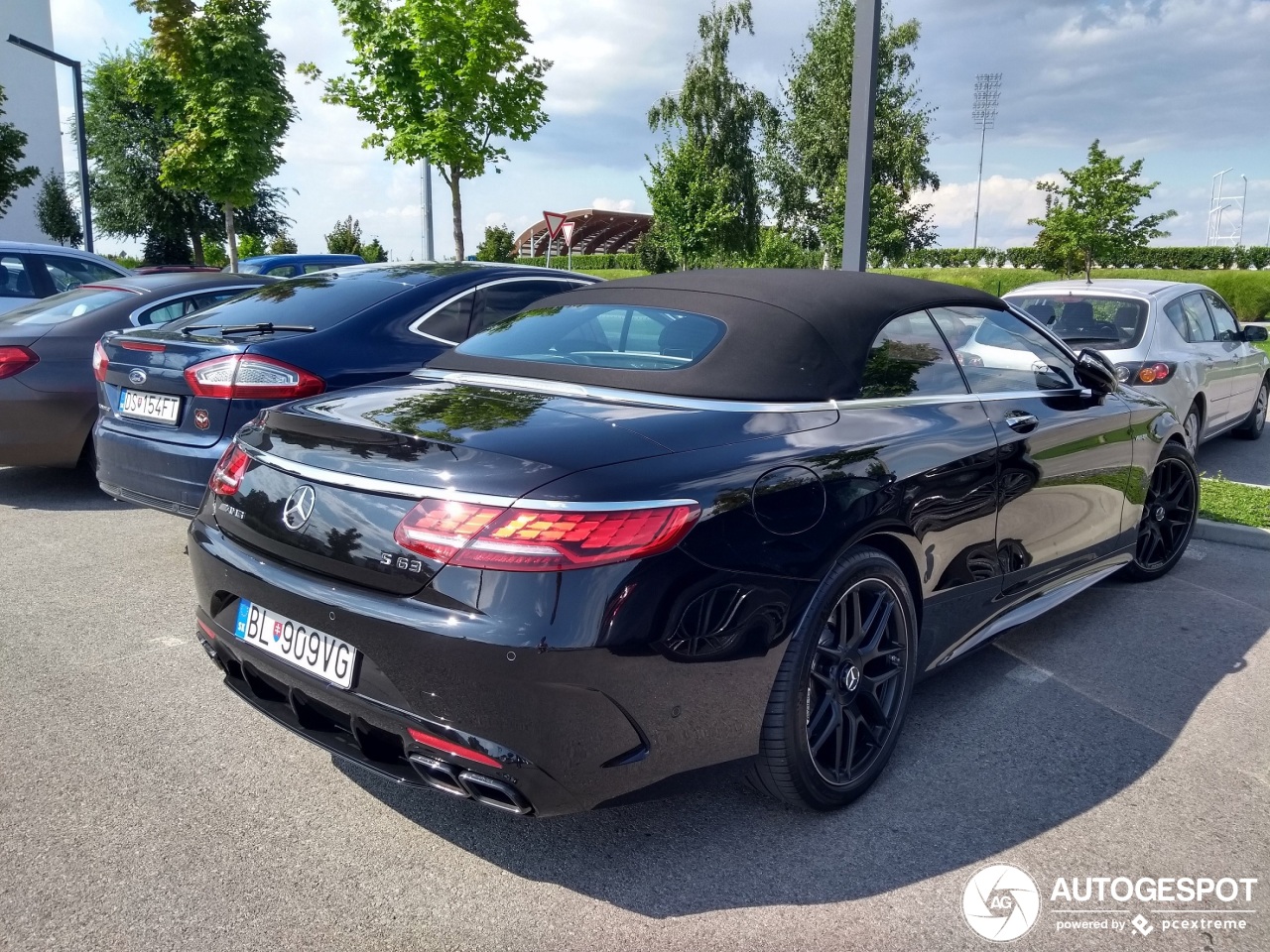 Mercedes-AMG S 63 Convertible A217 2018