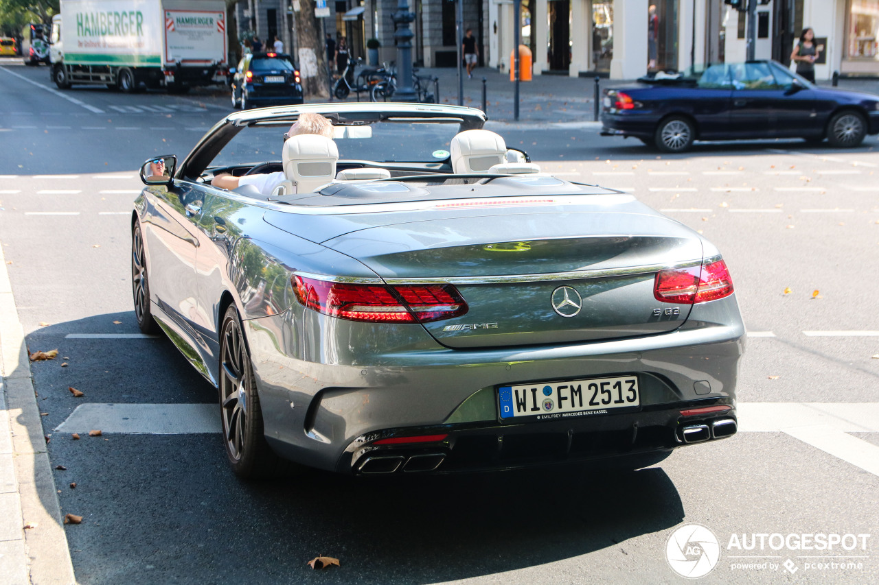 Mercedes-AMG S 63 Convertible A217 2018