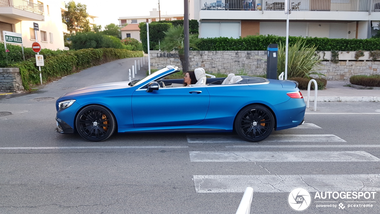 Mercedes-AMG S 63 Convertible A217