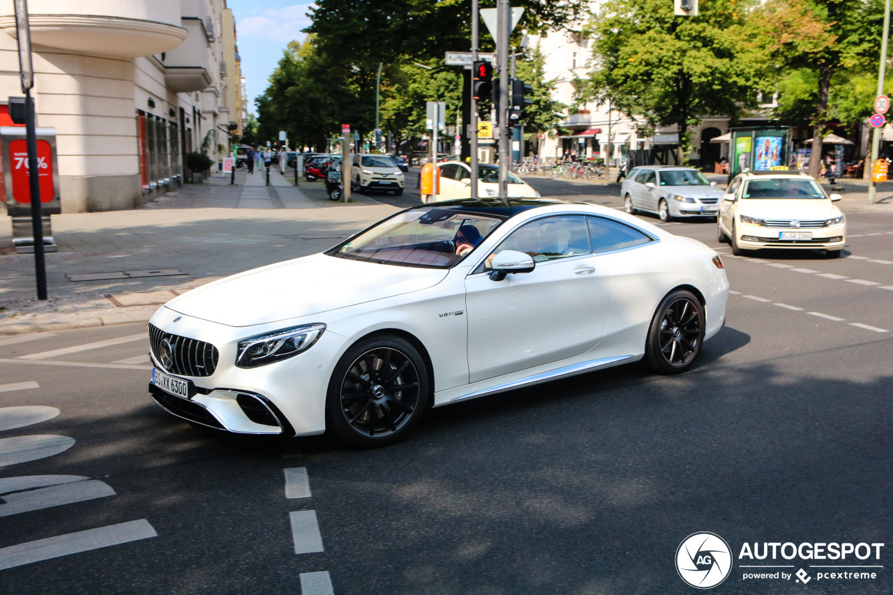 Mercedes-AMG S 63 Coupé C217 2018