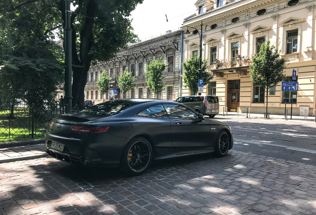 Mercedes-AMG S 63 Coupé C217 2018 Yellow Night Edition