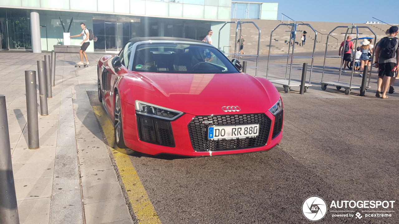 Audi R8 V10 Plus Spyder 2017