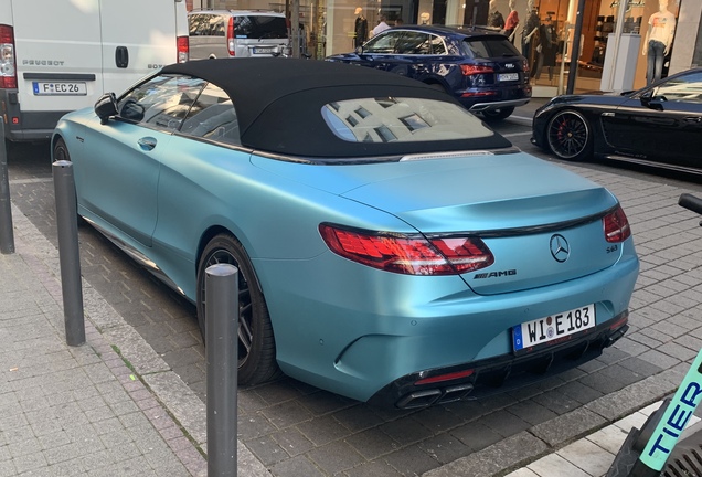 Mercedes-AMG S 63 Convertible A217 2018