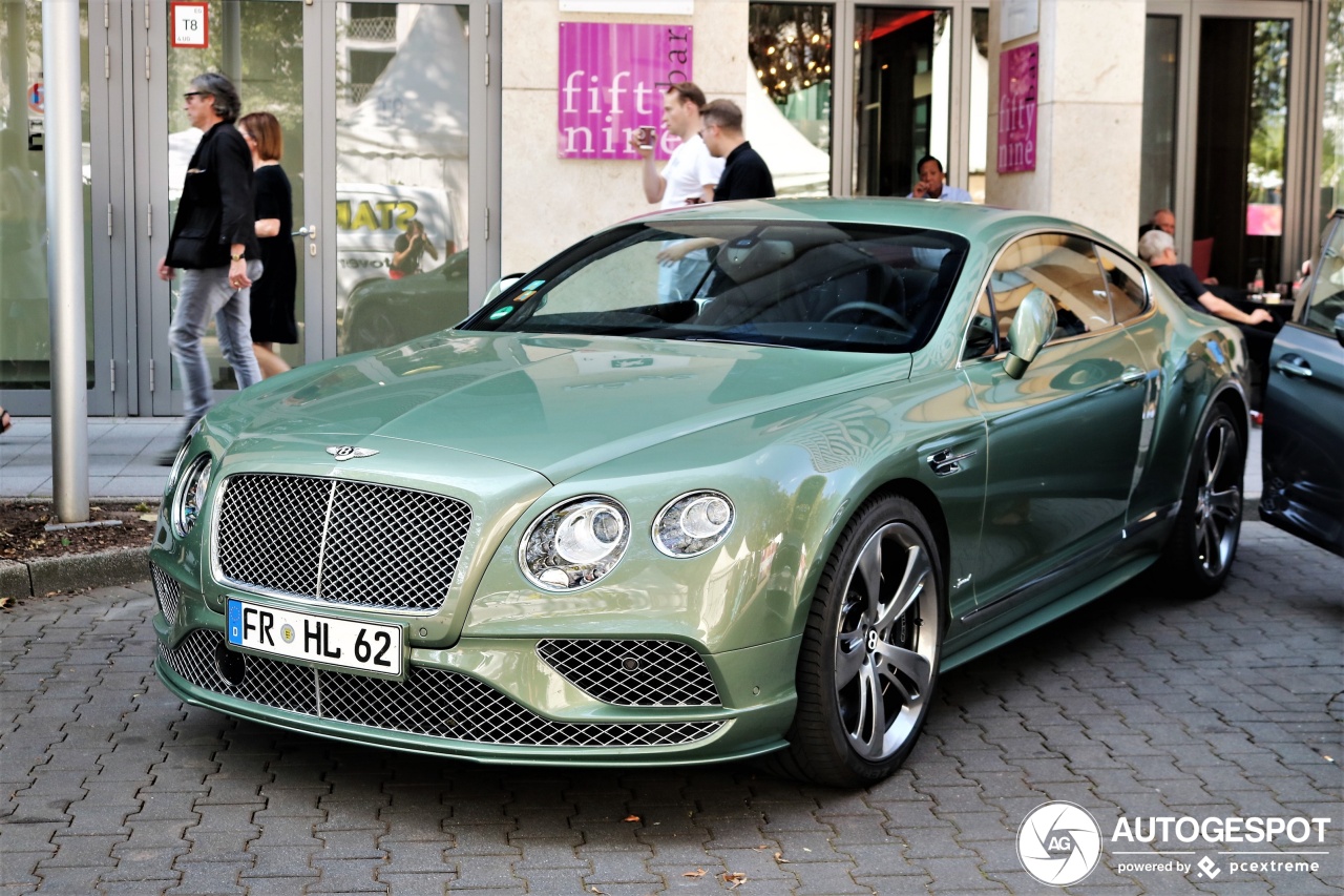 Bentley Continental GT Speed 2016