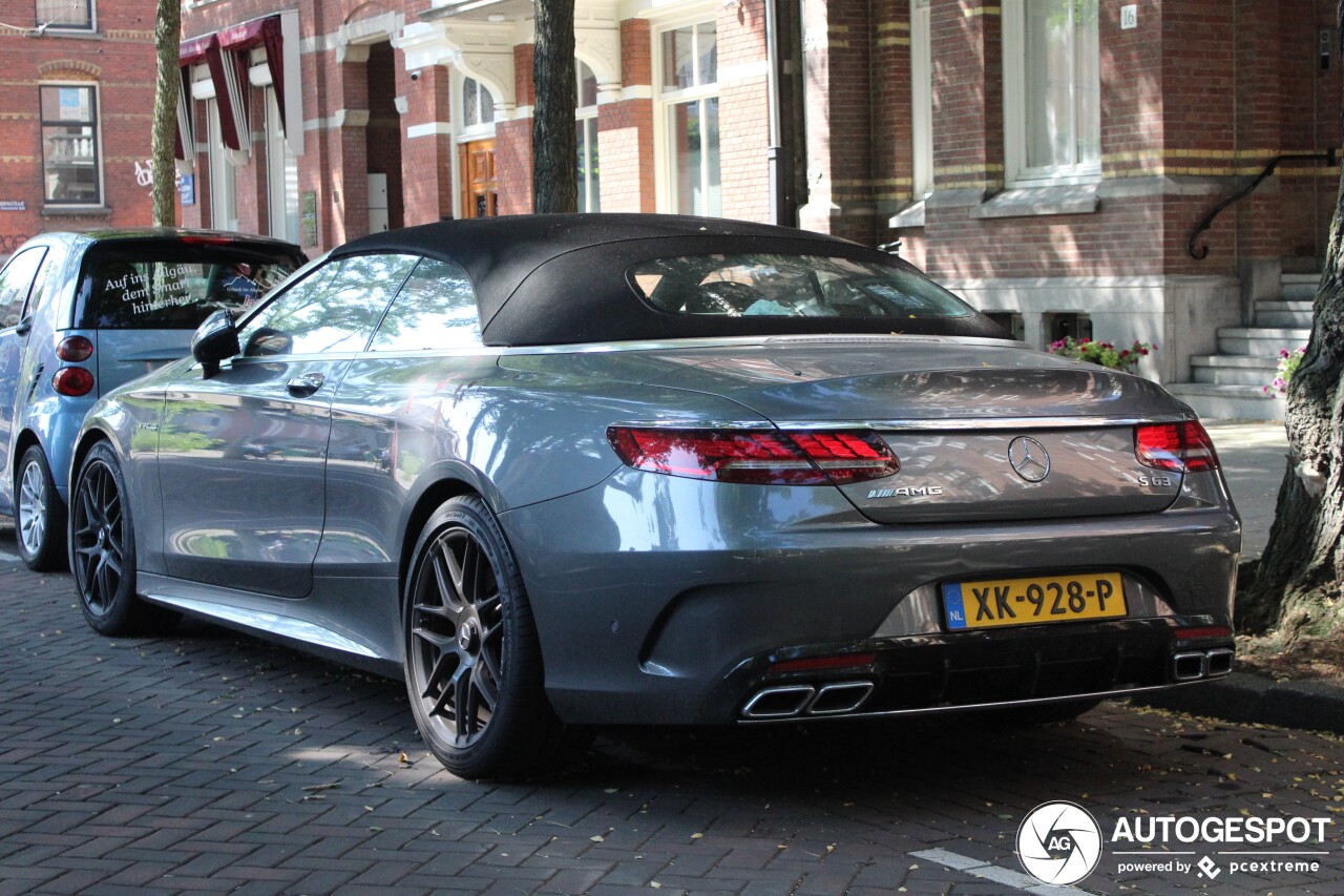 Mercedes-AMG S 63 Convertible A217 2018