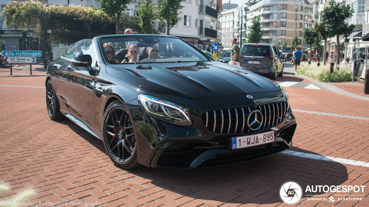 Mercedes-AMG S 63 Convertible A217 2018