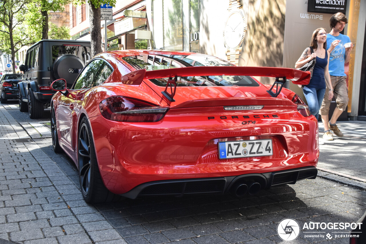 Porsche 981 Cayman GT4