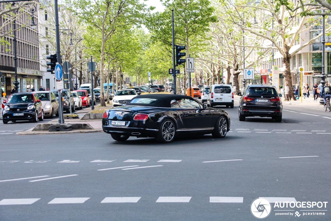 Bentley Continental GTC Speed 2013