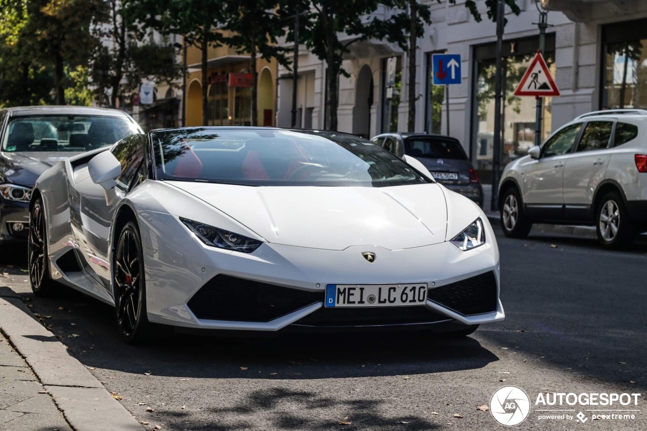 Lamborghini Huracán LP610-4 Spyder