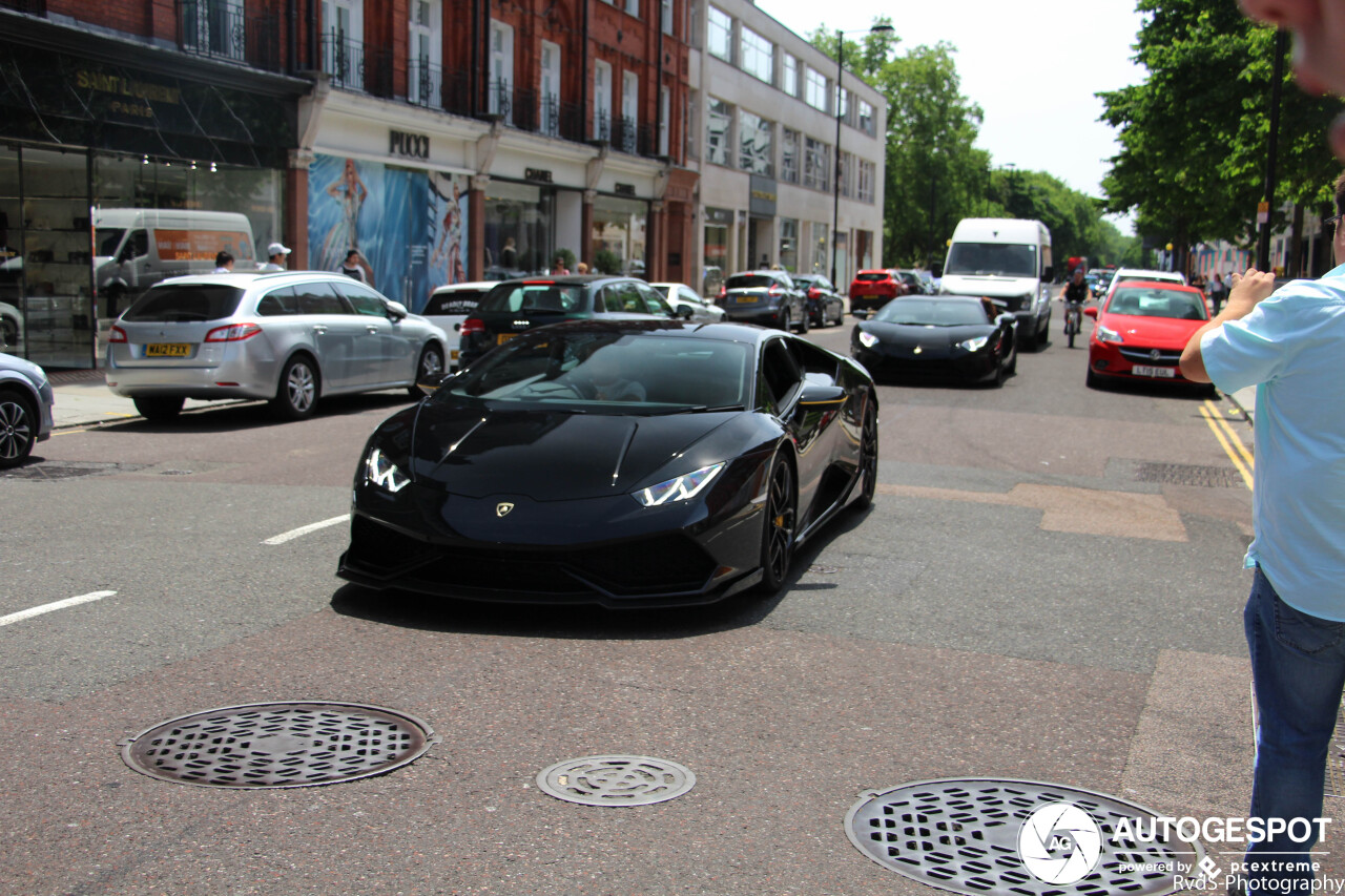 Lamborghini Huracán LP610-4 NERO Design