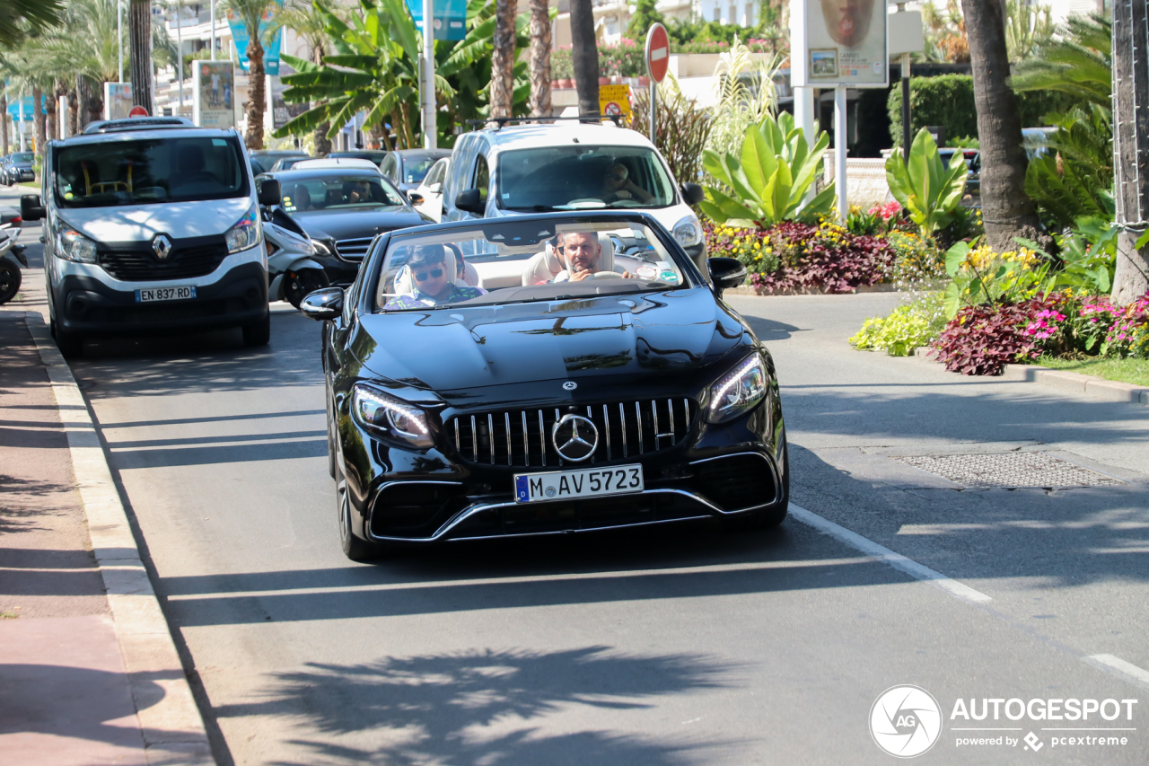 Mercedes-AMG S 63 Convertible A217 2018