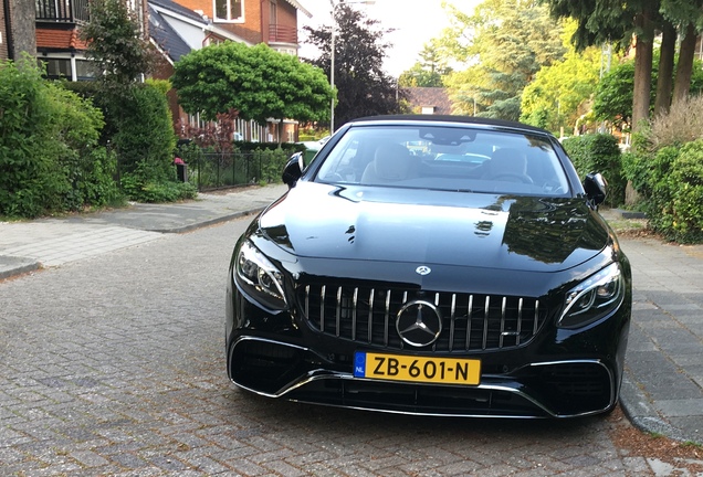 Mercedes-AMG S 63 Convertible A217 2018