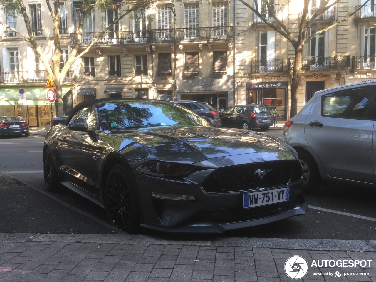 Ford Mustang GT Convertible 2018