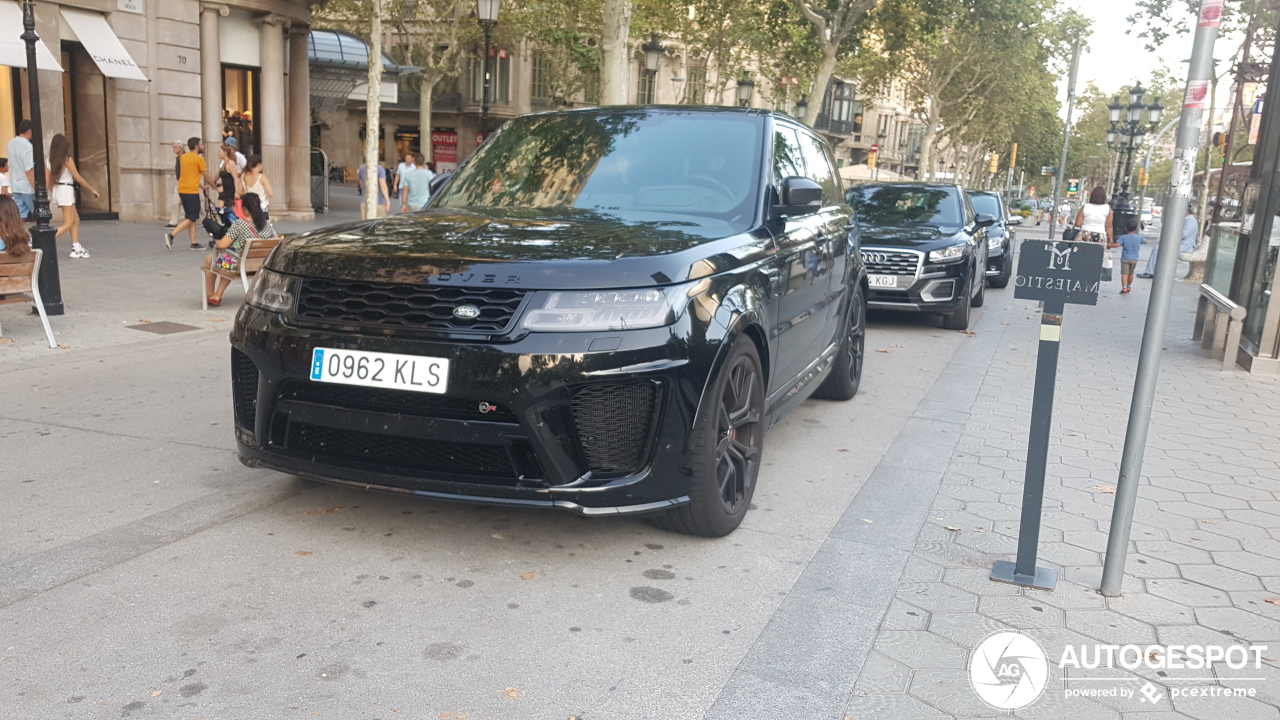 Land Rover Range Rover Sport SVR 2018