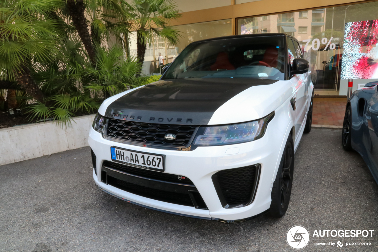 Land Rover Range Rover Sport SVR 2018