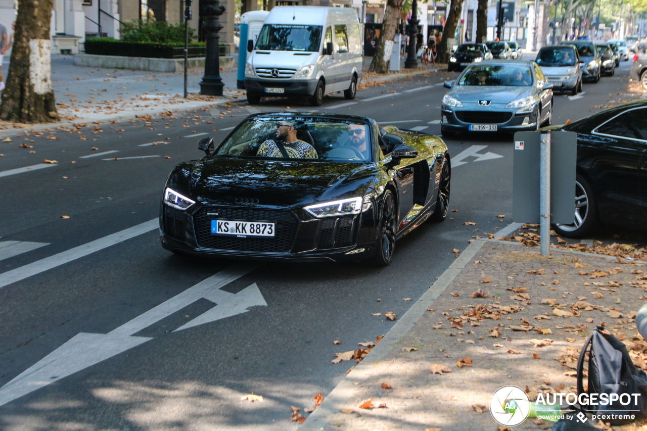 Audi R8 V10 Plus Spyder 2017