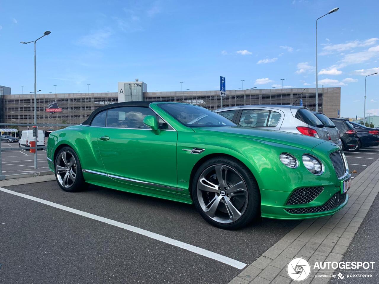 Bentley Continental GTC Speed 2016