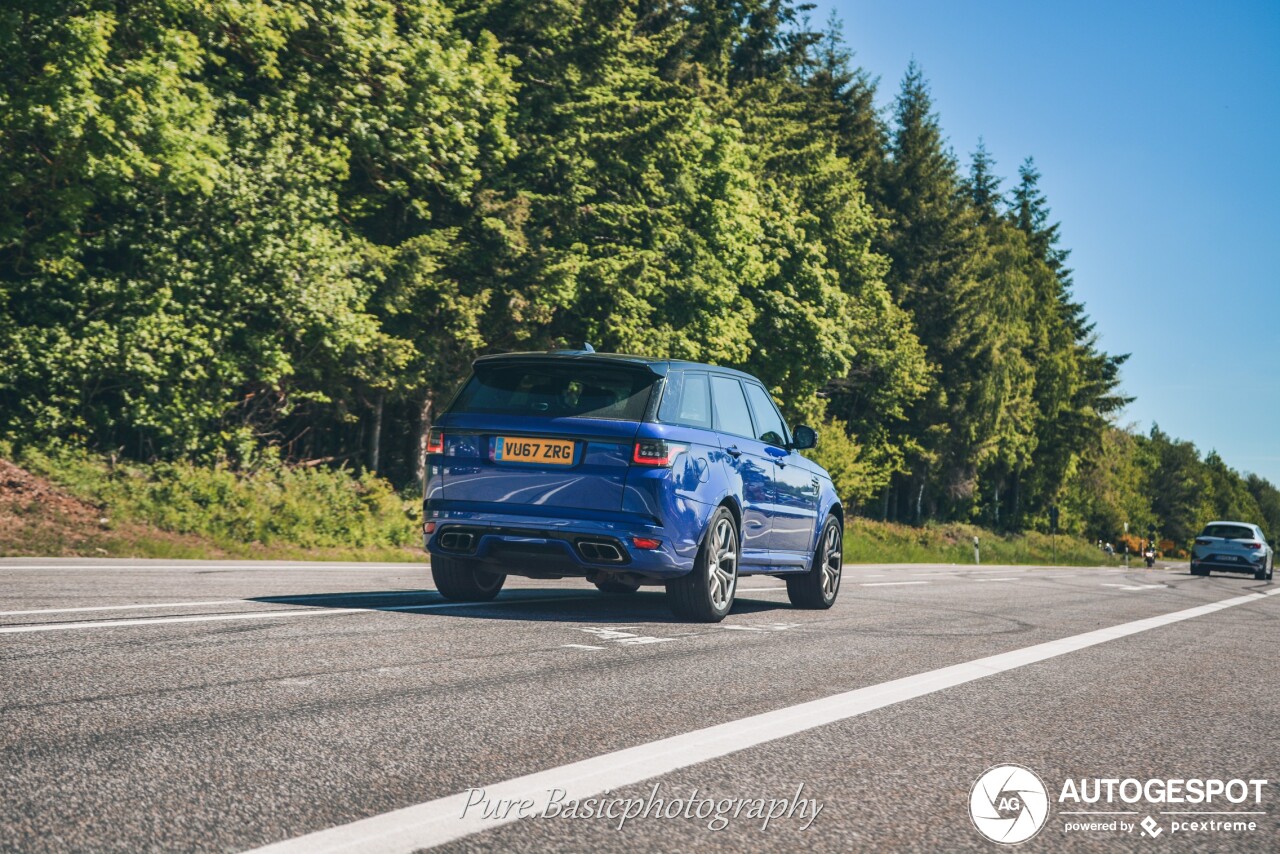 Land Rover Range Rover Sport SVR 2018 Carbon Edition