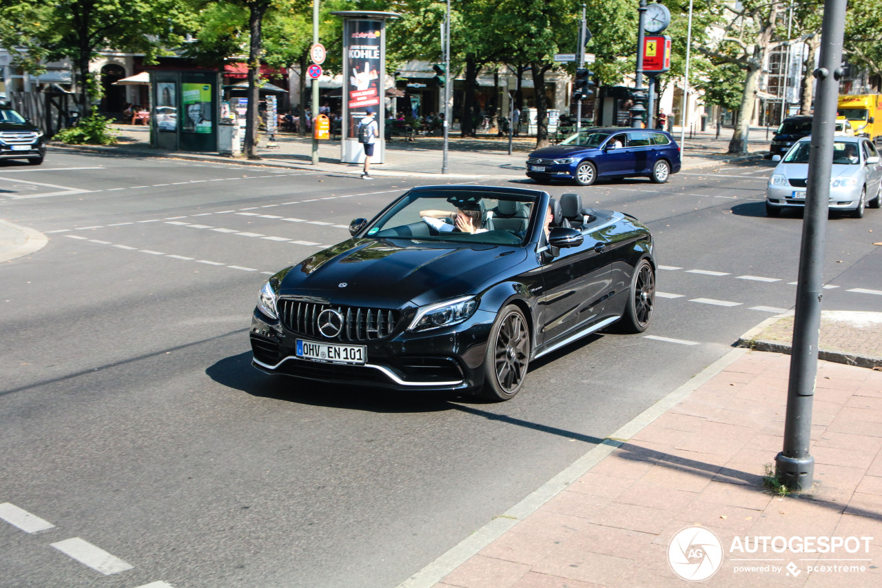 Mercedes-AMG C 63 S Convertible A205 2018