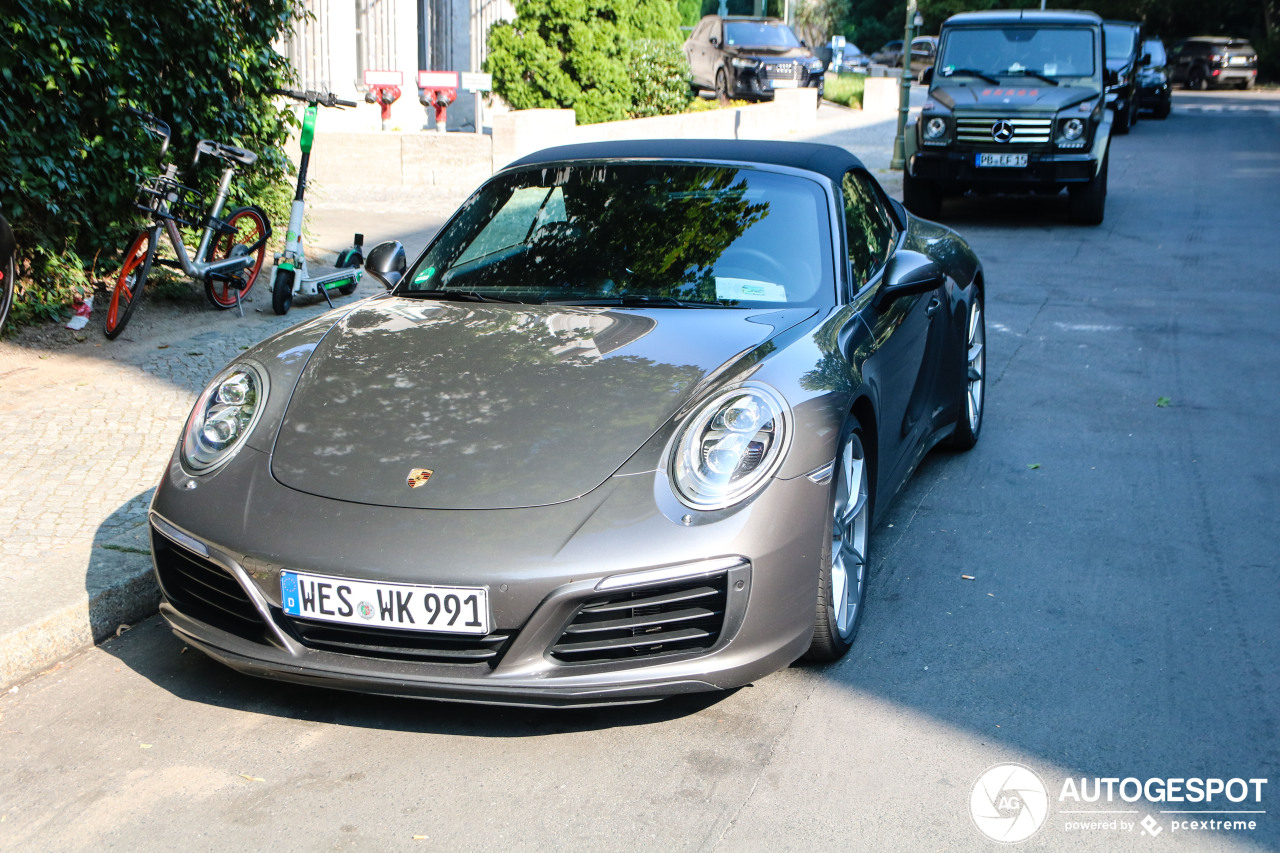 Porsche 991 Carrera 4S Cabriolet MkII