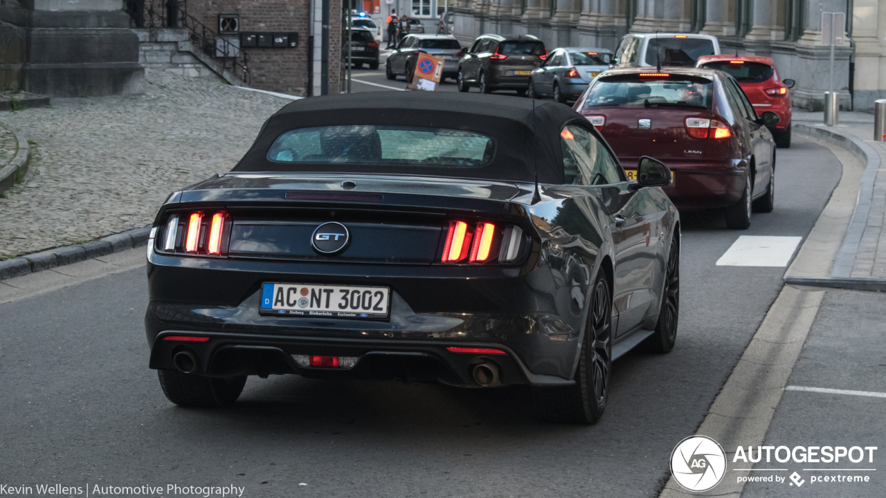 Ford Mustang GT Convertible 2015