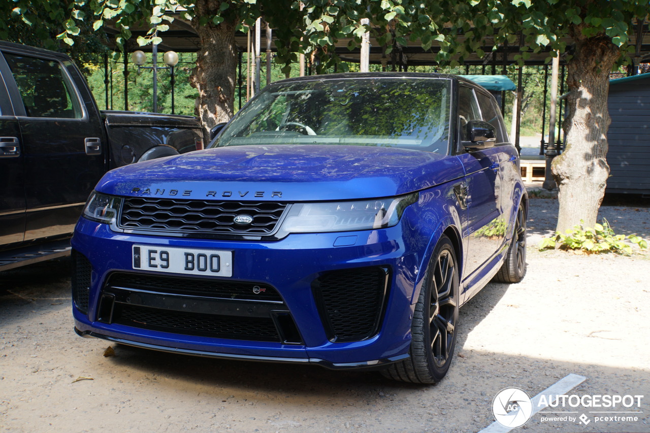 Land Rover Range Rover Sport SVR 2018