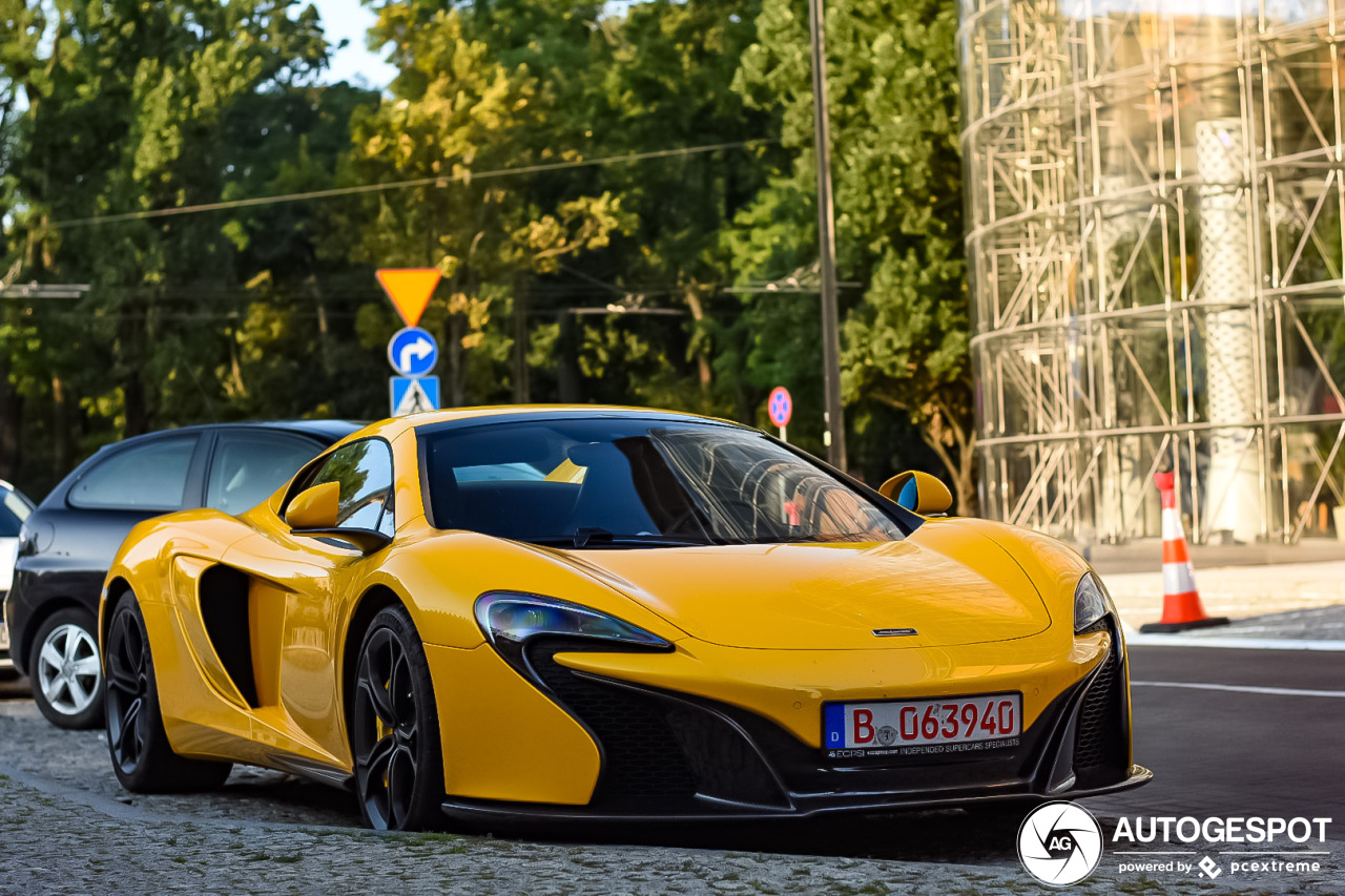 McLaren 650S Spider