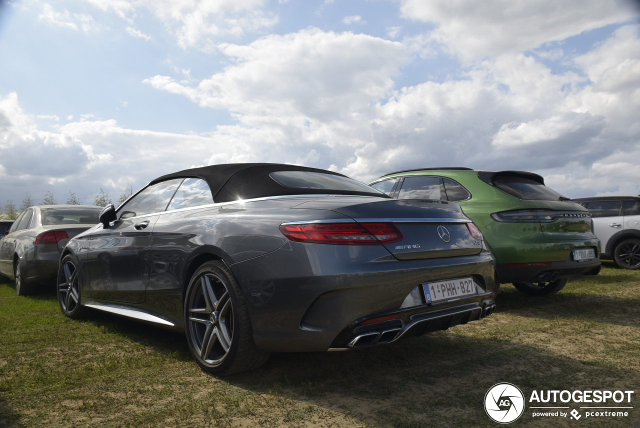 Mercedes-AMG S 63 Convertible A217