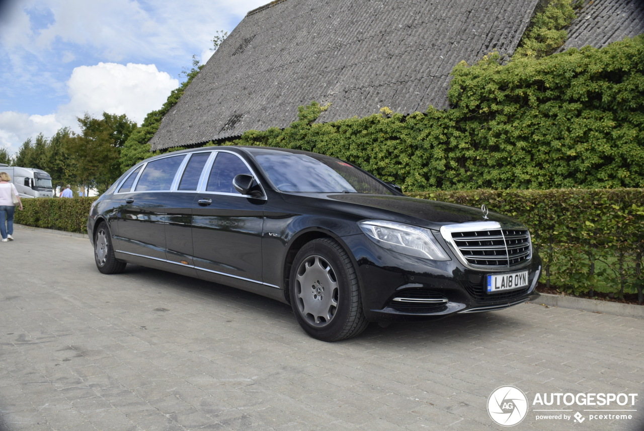 Mercedes Maybach S 600 Pullman Vv222 01 September 2019 Autogespot 8789