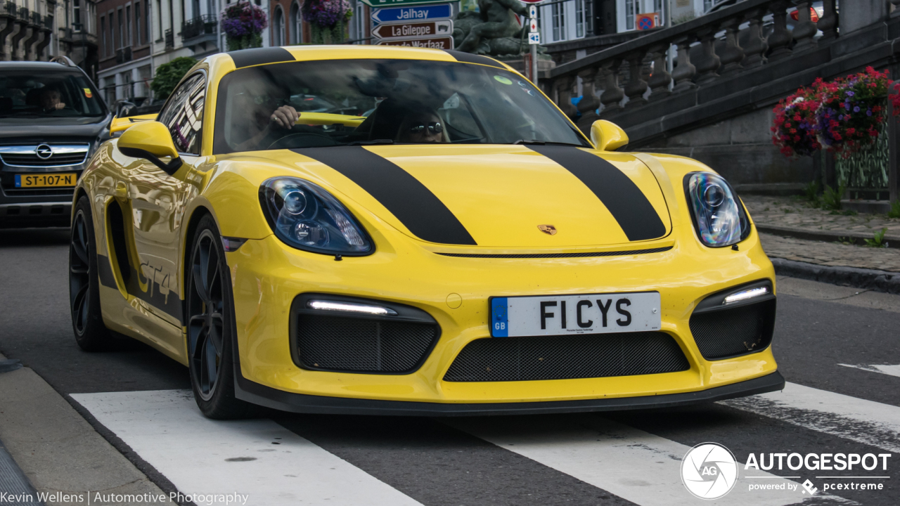 Porsche 981 Cayman GT4