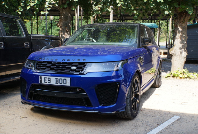 Land Rover Range Rover Sport SVR 2018