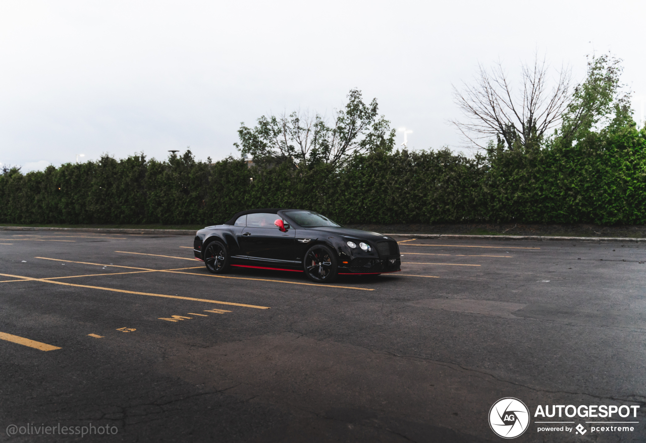 Bentley Continental GTC Speed Black Edition 2016