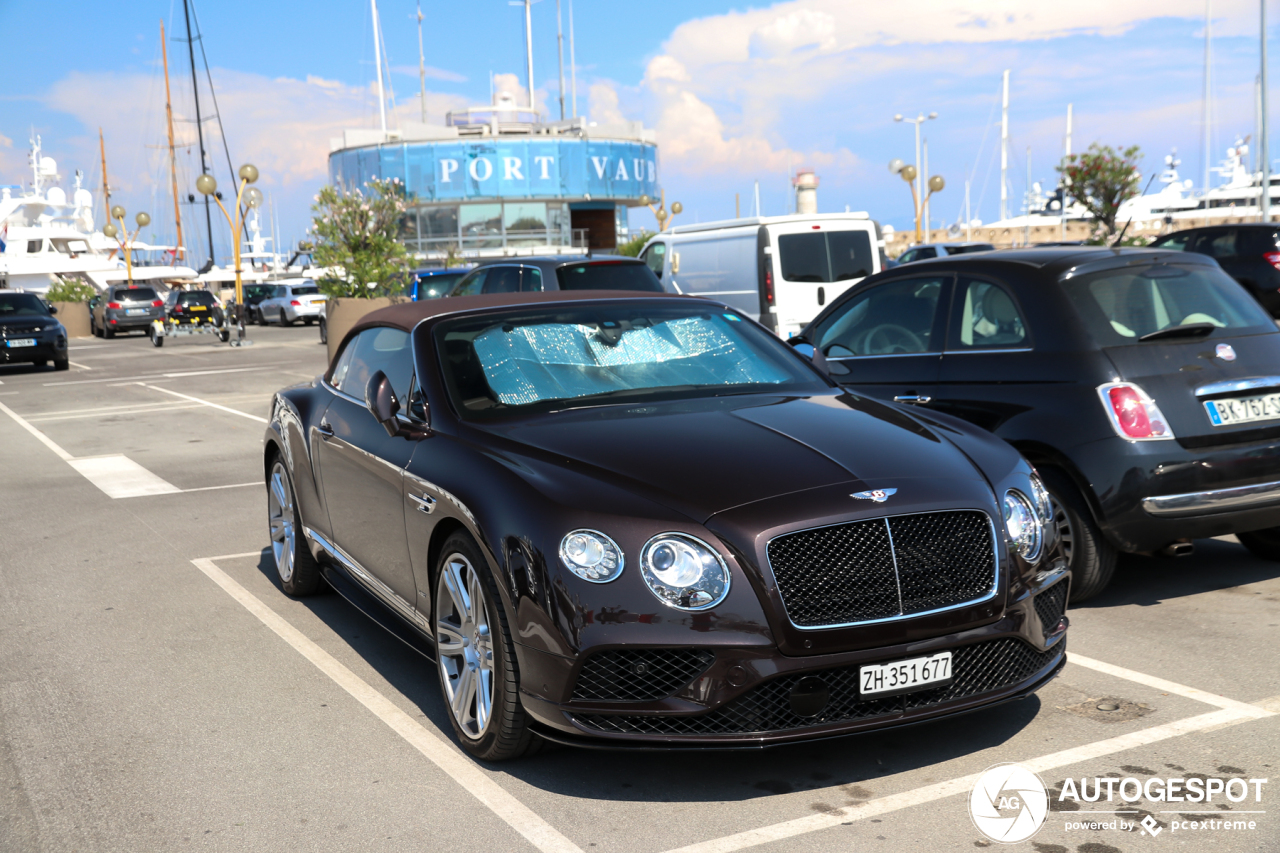 Bentley Continental GTC V8 S 2016