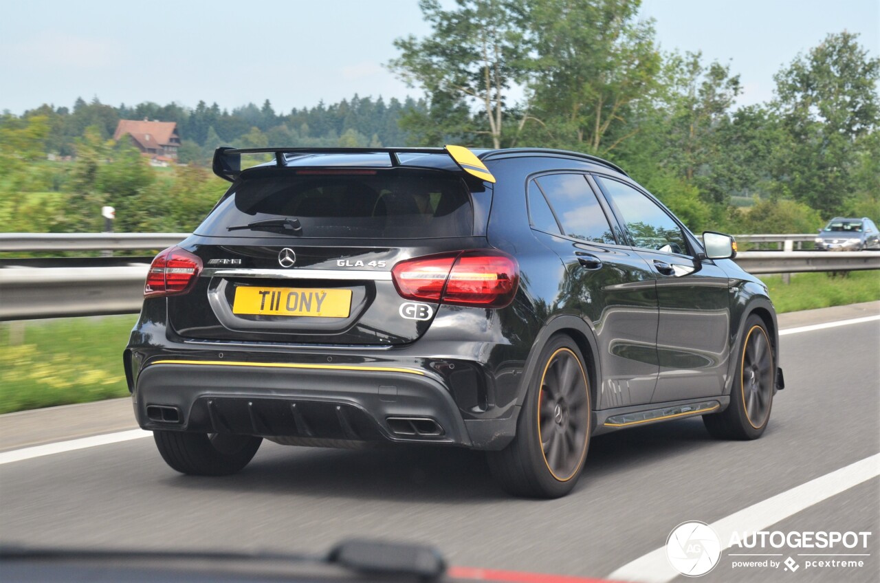 Mercedes-AMG GLA 45 X156 Yellow Night Edition