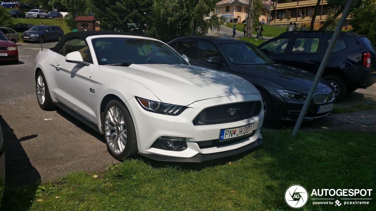 Ford Mustang GT Convertible 2015