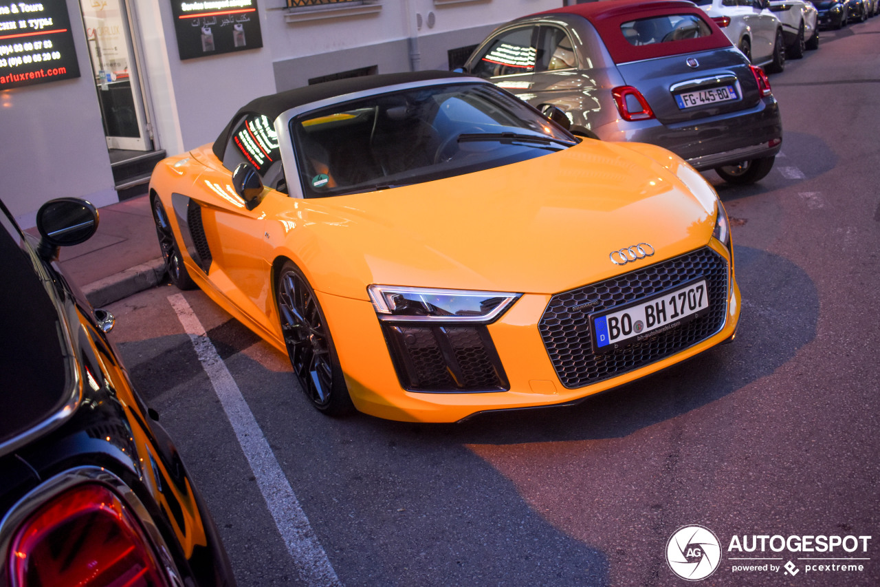 Audi R8 V10 Spyder 2016