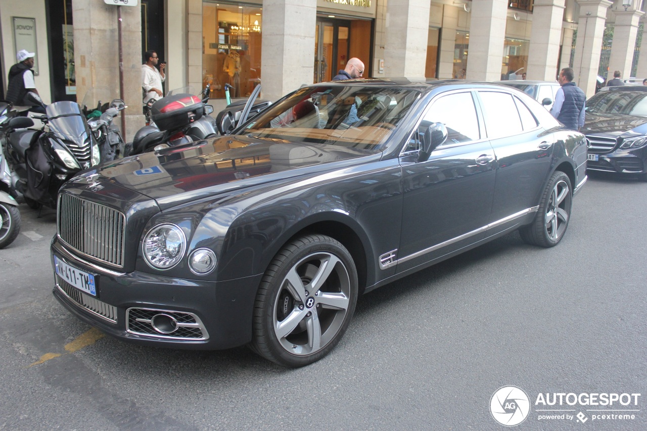 Bentley Mulsanne Speed 2016 First Edition