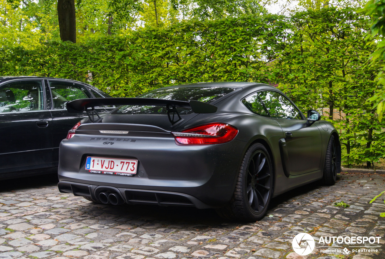 Porsche 981 Cayman GT4