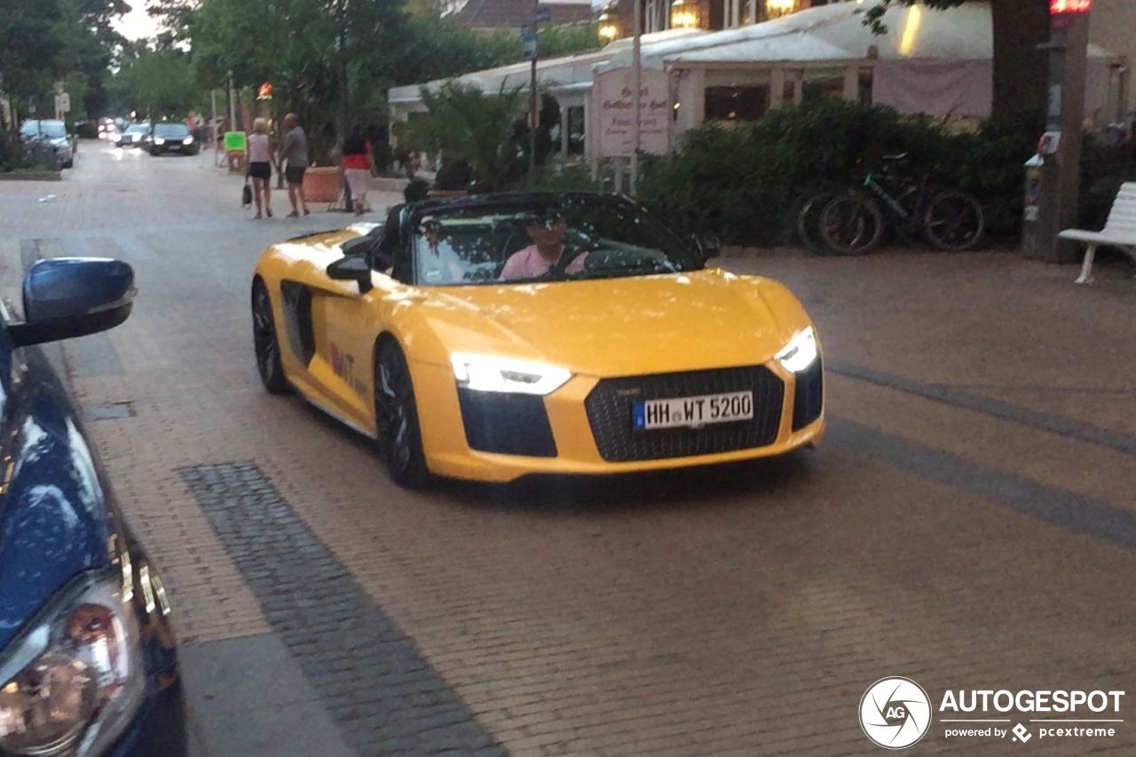 Audi R8 V10 Plus Spyder 2017