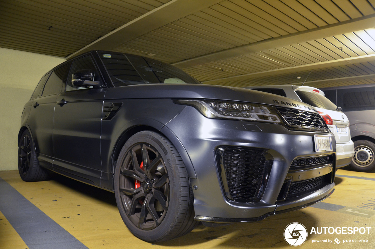 Land Rover Range Rover Sport SVR 2018