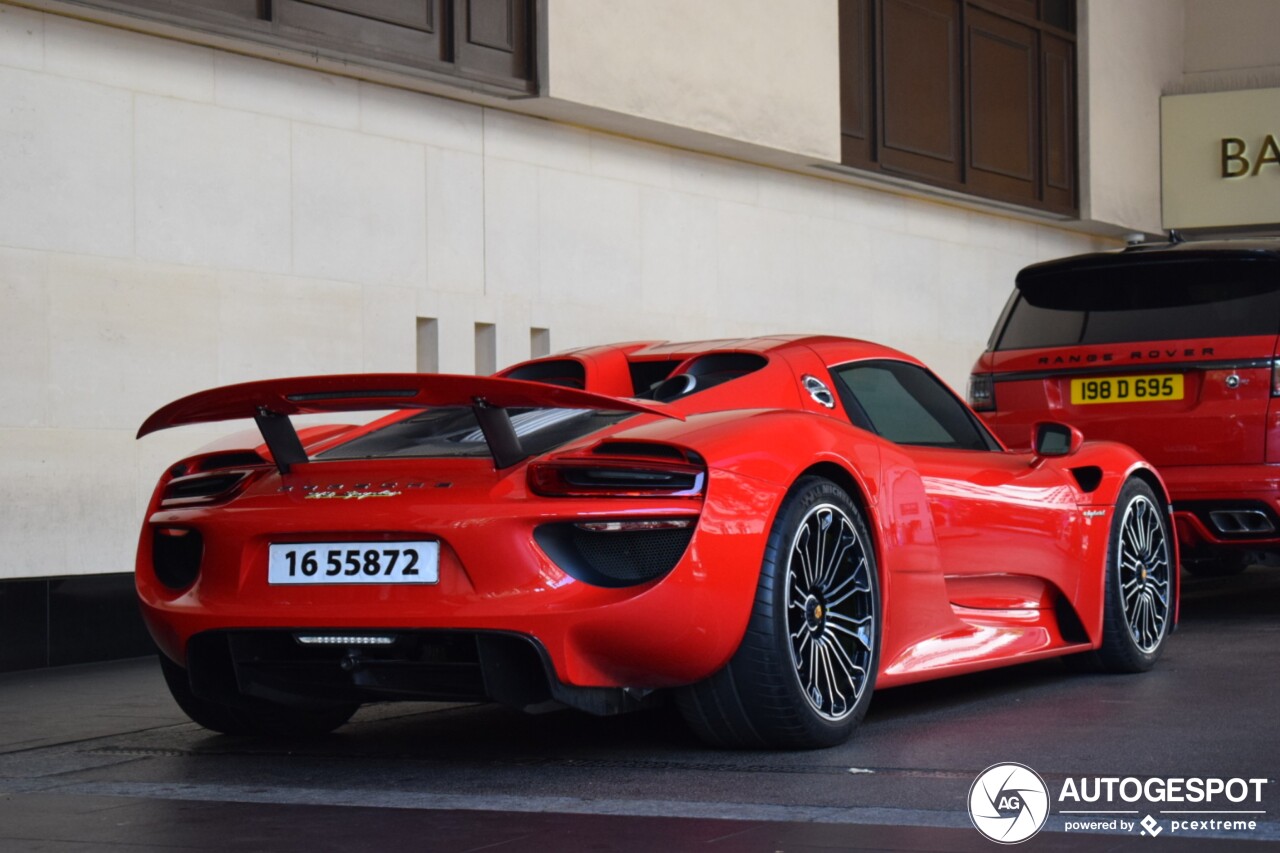 Porsche 918 Spyder