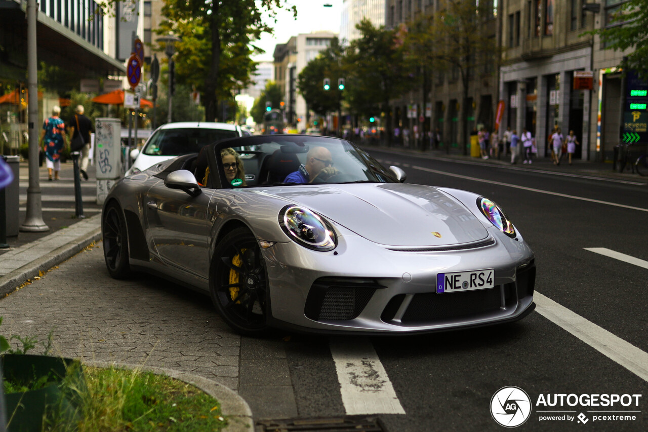 Porsche 991 Speedster