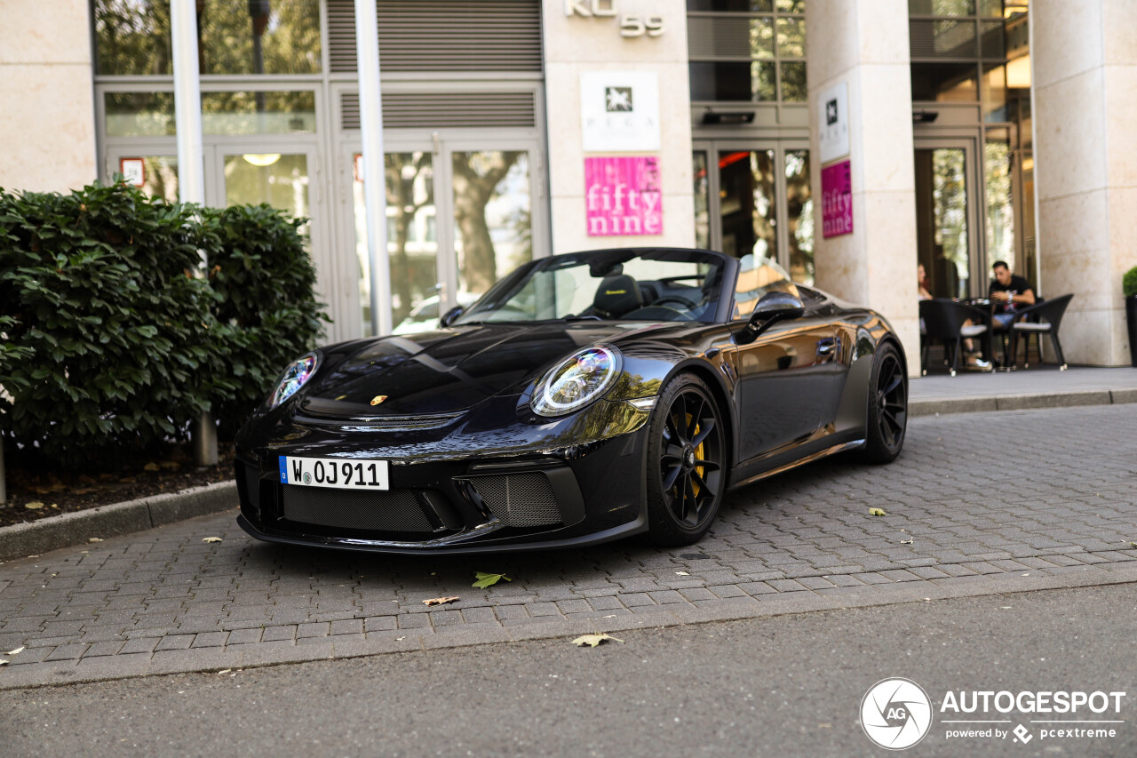 Porsche 991 Speedster